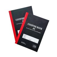 Bon marché reliure à coudre A4 livre de comptoir 2 3 4 Quire 192 288 pages livres de comptoir