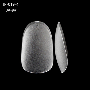 Private Label Short Round Soft Gel <b>Nail</b> Tips Full Matte Full Cover Press on Manicure Kit - Product Image 1