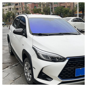 Chameleon ฟิล์มติดกระจกรถยนต์, ฟิล์มแสงอาทิตย์เซรามิกนาโน85 VLT ป้องกันรังสียูวีไม่มีการรบกวนสัญญาณความคมชัดสูงสำหรับกระจกรถยนต์ทุกประเภท - Product Image 6