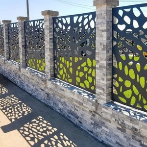 Panneaux de clôture et de portail en aluminium de haute qualité découpés au laser, écrans en aluminium sur mesure - Product Image 3