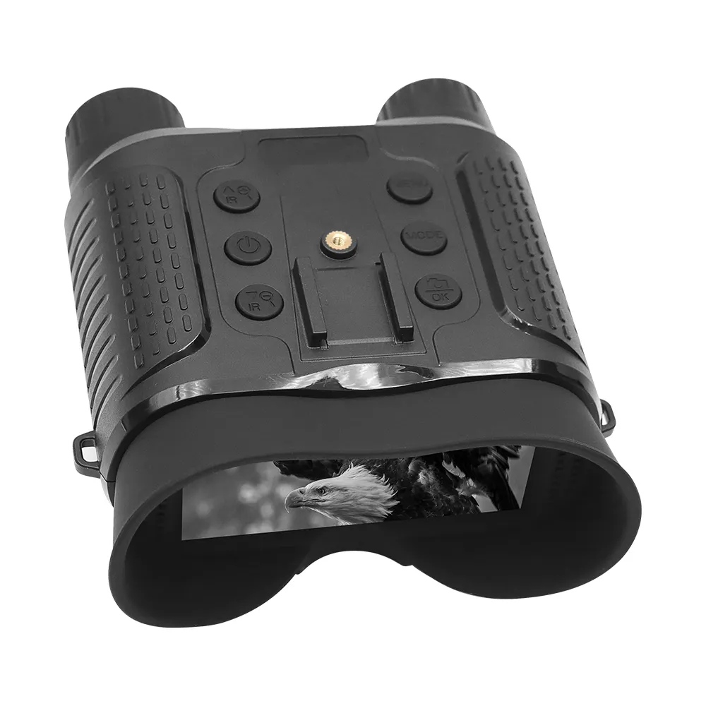 منظار رقمي للرؤية الليلية طراز NV8160 عالي الدقة, تلسكوب مع كاميرا مثبتة على الرأس للصيد من طراز NV8160 عالي الدقة للرؤية الليلية