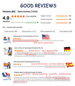 DDP ตัวแทนขนส่งสินค้าจากประเทศจีนไปยังสหรัฐอเมริกาสหราชอาณาจักร - Product Image 4