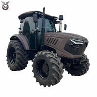 Tracteur agricole KESHENG série TD 100-160 CV, châssis robuste, haute performance, longue durée de vie, pompe intégrée