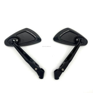 Espejos Retrovisores Delanteros ABYDMOTO KYMCO X350 ADV/<span class=keywords><strong>X150</strong></span>/H150, Aleación de Aluminio CNC, Convexos, Gran Angular, Visión Clara, Negros, Universales, Nuevos - Product Image 4