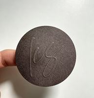 Étiquettes autocollantes personnalisées en papier commercial, gaufrées concaves et convexes