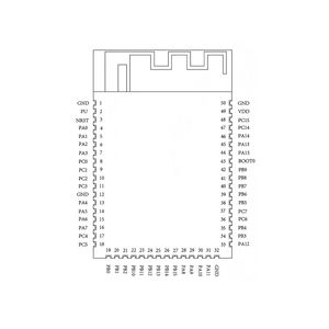 وحدة ميكروفون لاسلكية عالية الدقة ومنخفضة الطاقة بتقنية واي فاي 2.4 جيجاهرتز IEEE802.11b/g/n - Product Image 3