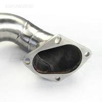 Bargee High Ss304 Auspuffrohr für VW Golf Mk5 GT TSi 1,4 Liter 170PS High Flow Cat Fallrohr