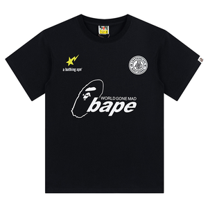 Camiseta Bapees de Diseñador de Moda con Estampado de Letras, Versión 1:1 de Alta Calidad, Disponible en Stock, Camiseta Bapees Moderna para Hombre - Product Image 2
