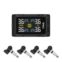 Monitor de Presión de Neumáticos con Alimentación USB/ACC, Pantalla Adhesiva con Sensor Integrado, Categoría de Producto TPMS