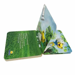 wholesale child book kids Children English Short Story Round Corner Children' Board Book Printing Service