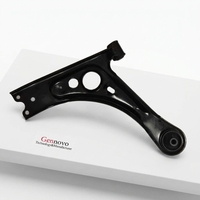 Bras de suspension inférieur avant Gennovo SC2E-2904020 pour BYD Yuan PLUS SUV 2022- Système de suspension en acier noir électrophoretique