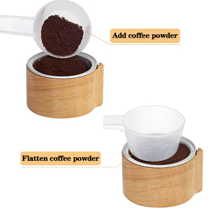 Prix d'usine <span class=keywords><strong>pas</strong></span> <span class=keywords><strong>cher</strong></span> 1SET Porte-recharge pour capsules de café Couvercle en aluminium Wareset Joint de remplacement Dosettes de café réutilisables - Product Image 4