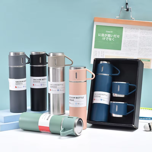 Frasco de vacío de botella de agua de acero inoxidable de doble pared de boca ancha personalizado para exteriores - Product Image 2