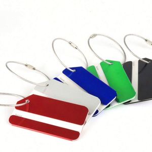 Wholesale Travel <b>Id</b> Aluminum Alloy Luggage <b>Tags</b> Promotional Aluminum Airplane Metal Travel <b>ID</b> Anodized Aluminum Luggage <b>Tags</b> - Product Image 1