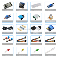 Kit de iniciación ESP32, programación con placa de desarrollo ESP32 WIFI IoT, Kit completo de aprendizaje educativo electrónico DIY