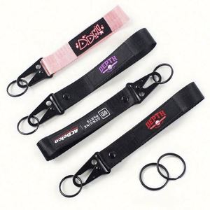 Manufacturer Cheap Sublimation Printed Short Wrist Lanyard USB Keychain Lanyards With Logo Custom - Product Image 2
