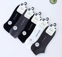 Chaussettes élégantes pour hommes en coton à fibres longues, tricotées, style haute couture