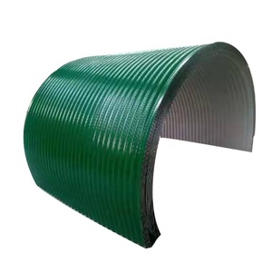 Cubiertas de cubierta de transportador de plástico reforzado, cubiertas a prueba de polvo para la protección de rodillos de cinta transportadora, fibra de vidrio económica - Product Image 5