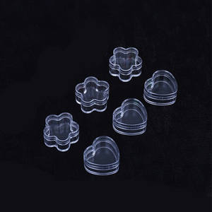 4G <span class=keywords><strong>4ml</strong></span> plástico corazón flor forma PS vela cosmética Crema para Ojos tarro 5g plástico crema Facial contenedor sombra de ojos caja - Product Image 4