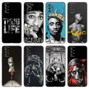 Más de 1000 Diseños Personalizados de Fundas de Silicona con Estampado UV de Rapero 2pac para Samsung S24 <span class=keywords><strong>A71</strong></span> A23 A25 A14 A05 A04S - Product Image 1