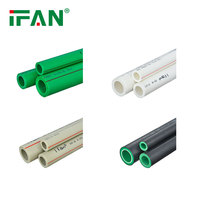 IFAN Vente en gros de haute qualité PPR Tube 20-63mm PPR Stable Tuyau PE UV Enduit PN25 PPR Tuyau sans aluminium