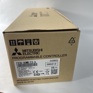 Unidad de E/S PLC Mitsubishi Electric MELSEC-F Serie FX3U FX3U-80MR/ES-A - Product Image 1