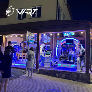 3 Ba Màn Hình Đua Xe Trò Chơi Arcade Máy 9D VR Car Racing Simulator Với 6DOF Nền Tảng Năng Động - Product Image 4