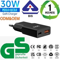 Adaptateur de chargeur rapide USB-C PD 30W Tommox, chargeurs de téléphone portables de type C en gros pour iPhone, iPad, Samsung Galaxy S26/S25/S24