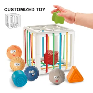 Zhorya trẻ mới biết đi cảm giác hình dạng khối tốt kỹ năng vận động Montessori học tập phát triển đồ chơi hình dạng SORTER đồ chơi trẻ em