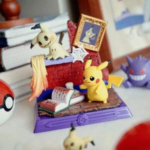 100% Originale 8 Pezzi/Scatola Pokemoned Pikachu e <span class=keywords><strong>Amici</strong></span> Scatola Misteriosa Figurine d'Azione in PVC Giocattoli da Collezione Mini Ornamenti - Product Image 5