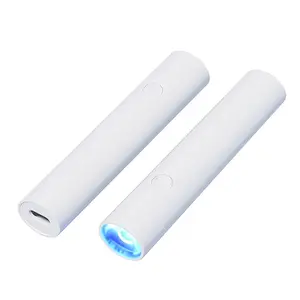 Baru kustom Logo hemat biaya Gel Led poles portabel USB 3W lampu Led pengering kuku cepat menyembuhkan Mini UV Led lampu kuku
