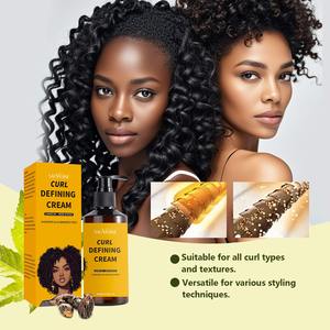Ultimate Hydration Moisture-Rich Styling Lotion Crema definitoria de rizos que mejora <span class=keywords><strong>el</strong></span> brillo Reduce <span class=keywords><strong>el</strong></span> <span class=keywords><strong>frizz</strong></span> <span class=keywords><strong>para</strong></span> rizos brillantes más saludables - Product Image 6