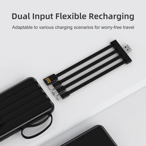 Cargador Portátil ZOTU con Cable Integrado, Banco de Energía USB C con Pantalla LED, Paquete de Batería con 4 Salidas y 2 Entradas para Artículos Esenciales de Viaje - Product Image 3