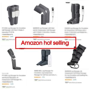 Yicoly massageador elétrico, terapia de massagem pneumática de perna, equipamento de compressão de circulação sanguínea, massageador de ar - Product Image 5