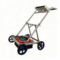 Détecteur de positionnement de pipeline non métallique souterrain Scanner GPR portable