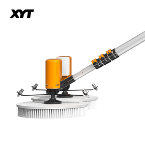 XYT Elektrische Reinigungsbürste für Solarmodule, Rotierende Scheuerbürste, Roboter mit Teleskopstange, Automatische Bürste für Solarmodule - Product Image 1