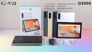 Tablette G Vill G5000 nouvelle génération Android 10, 10,1 pouces, 2+32 Go, processeur octa-core, écran IPS 1920x1200, Wi-Fi, GPS, tablette PC pour le divertissement des enfants - Product Image 4
