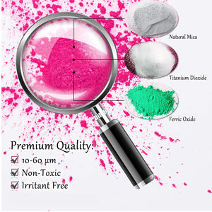 Polvo de <span class=keywords><strong>mica</strong></span> cosmético para resina, 25 colores, 5g por bolsa - Product Image 4