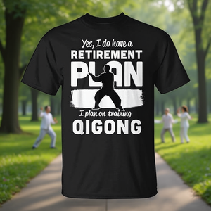 T-shirt pour les pratiquants du Qi Gong, arts taoïstes, Chi Gung Qigong - Product Image 3