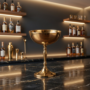 Gobelet à vin de luxe en laiton massif, durable - Product Image 3