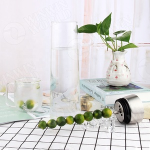 Offre Spéciale Borosilicate Bouilloire En Verre <span class=keywords><strong>Carafe</strong></span> À <span class=keywords><strong>Eau</strong></span> Résistante À la Chaleur Avec Brochette de Fruits Avec Boule de Silicone - Product Image 5