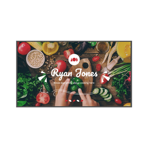 Bảng hiệu kỹ thuật số thương mại siêu mỏng 4K màn hình quảng cáo không phủ sóng vô hình tương tự của Samsung - Product Image 3