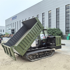 La migliore vendita di alta qualità Mini <span class=keywords><strong>Dumper</strong></span> agricoltura cingolato Carrier con sterzo a sinistra nuova condizione Euro 2 Standard di emissione - Product Image 5