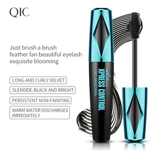 Mascara en gros 4D waterproof pour extension de <span class=keywords><strong>cils</strong></span>, colle naturelle allongeante, autocollant noir pour les yeux, cosmétiques - Product Image 6