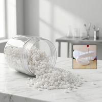 Granulés de PVC en plastique, pellets de chlorure de polyvinyle pour tuyaux, raccords, profilés et matériaux de construction, fournis directement par l'usine