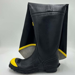 Botas de goma con aislamiento impermeable 100% con zapatos de seguridad con punta de acero a la cadera - Product Image 2