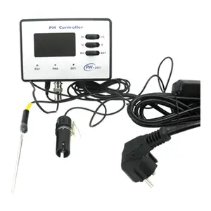 Digital pH Meter Tester 0.00-14.00 Hydroponics Aquarium ATC pH Monitor