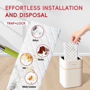 Tampons de nettoyage jetables compatibles avec les serpillères, y compris les recharges pour serpillères <span class=keywords><strong>WetJet</strong></span> - Product Image 4