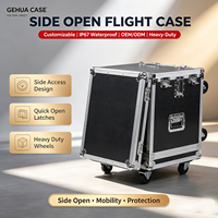 Valise de transport en aluminium antichoc personnalisable 10U-20U pour équipement audio et photographique, OEM/ODM pris en charge, boîte à outils, mallette à outils