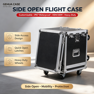 Valigia da Trasporto in Alluminio Antiurto Personalizzabile 10U-20U per Attrezzature Audio e Fotografiche, Supporto OEM/ODM, Cassetta degli <span class=keywords><strong>Attrezzi</strong></span> - Product Image 5